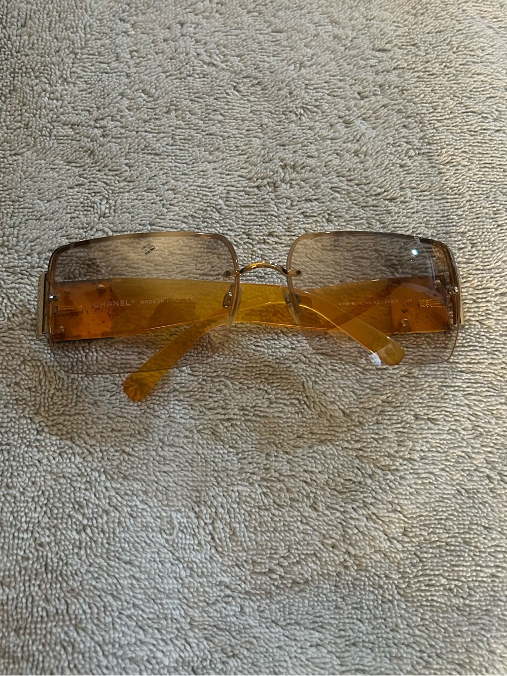 CHANEL Rhinestone Sunglasses